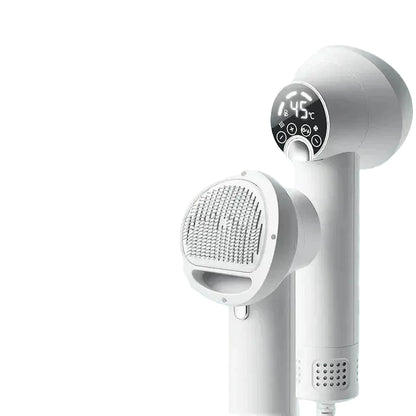 2-in-1 Pet Grooming Tool with Blowing and Combing Functionality – LED Display and 40,000 RPM Motor 7