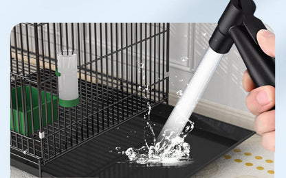 AeroNest Double-Layer Bird Cage – Modern & Fashionable Home Aviary