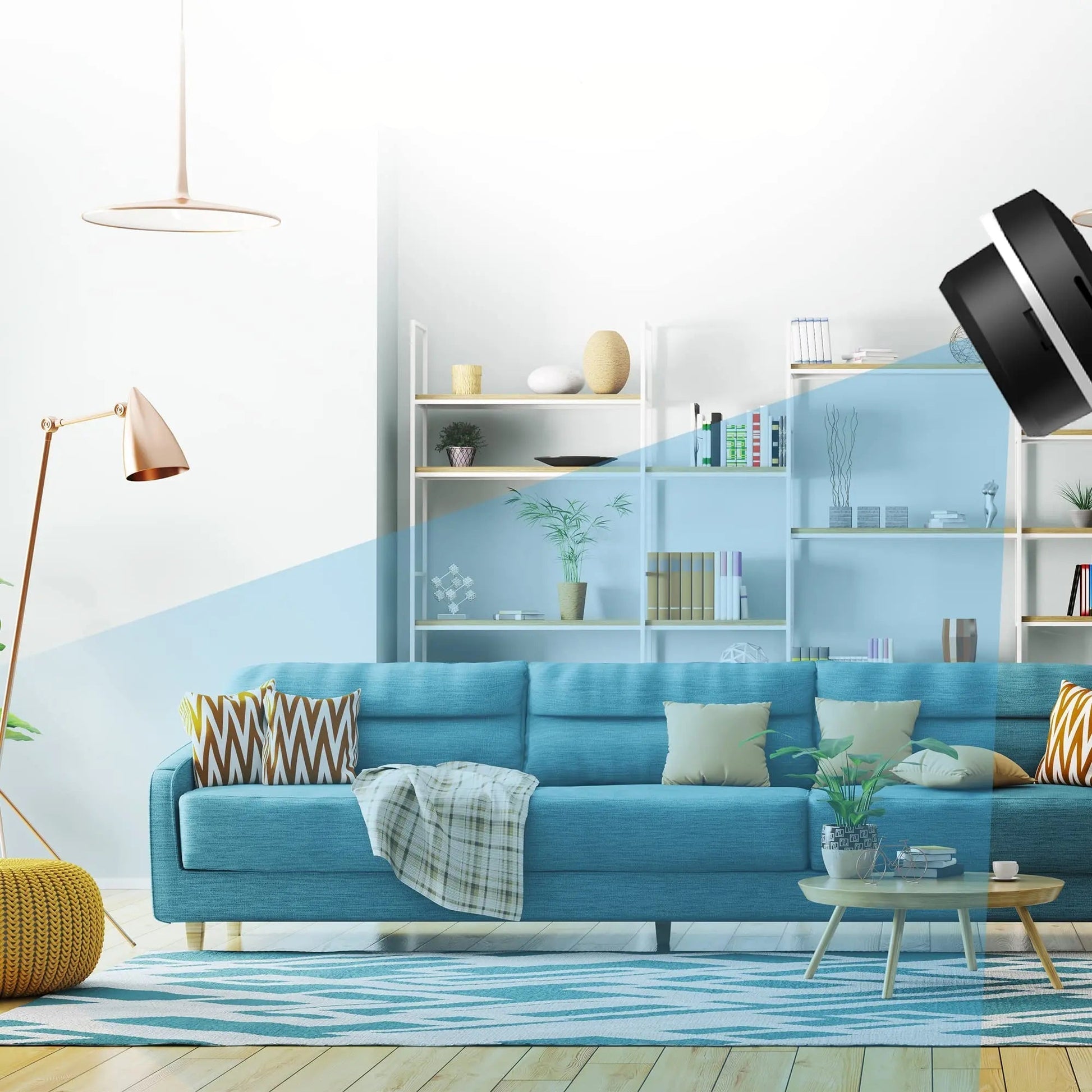 2K Wireless Home Security Camera with AI Detection, Night Vision, Two-Way Audio, and Wide Viewing Angle 3