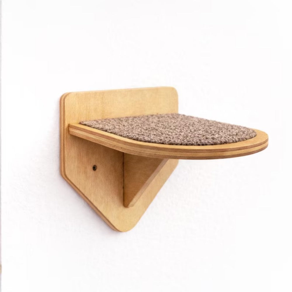 3-in-1 Cat Tree featuring a scratching board and cozy bed, designed for indoor use, providing a playful and comfortable space for cats. 4