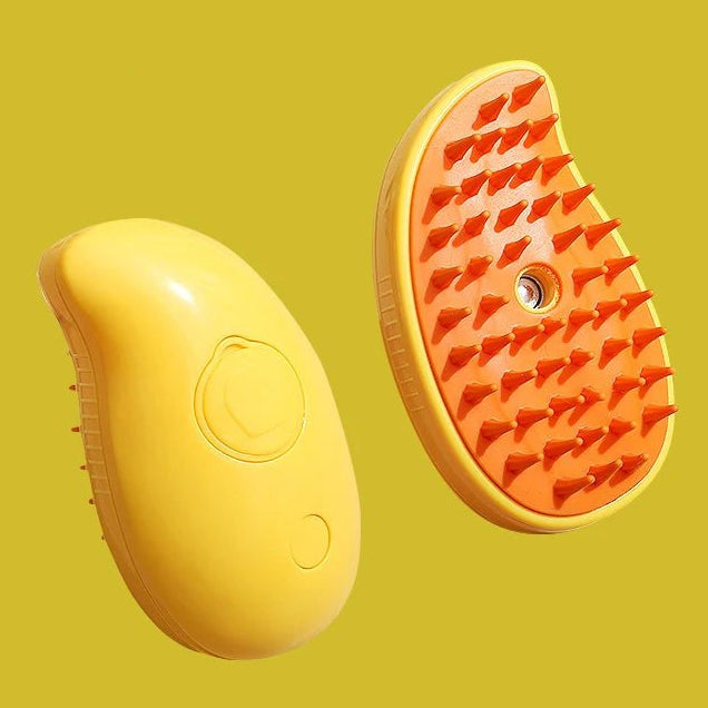 3-in-1 Steam Pet Brush for Cats and Dogs - Grooming, Cleaning, Massaging Tool with USB Rechargeable Design 7