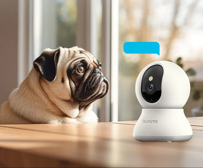 360° Indoor Pet Camera with 2K Resolution, Two-Way Audio, and Night Vision for Cat and Dog Monitoring 5