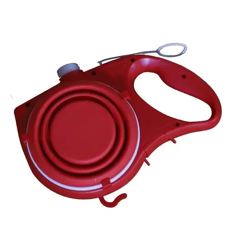 4-in-1 Multifunctional Dog Leash with Water Bottle, Bowl, and Poop Bag Holder 7