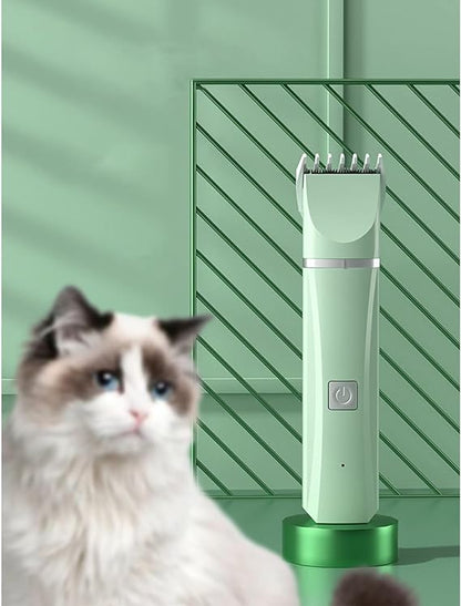 4-in-1 Pet Clipper for Grooming – Quiet Operation with Stainless Steel Blades 4