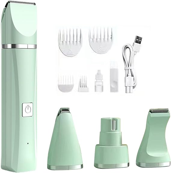 4-in-1 Pet Clipper for Grooming – Quiet Operation with Stainless Steel Blades 5