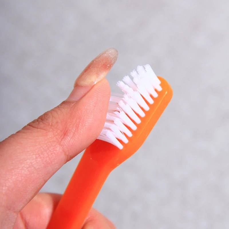 5-Piece Double-Sided Dog and Cat Toothbrush Set with Soft Bristles – Ideal for Dogs, Cats, Puppies, and Kittens 4