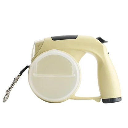 5-in-1 Retractable Dog Leash with LED Light and Poop Bag Dispenser – Durable Extendable Leash for All Dog Sizes 6