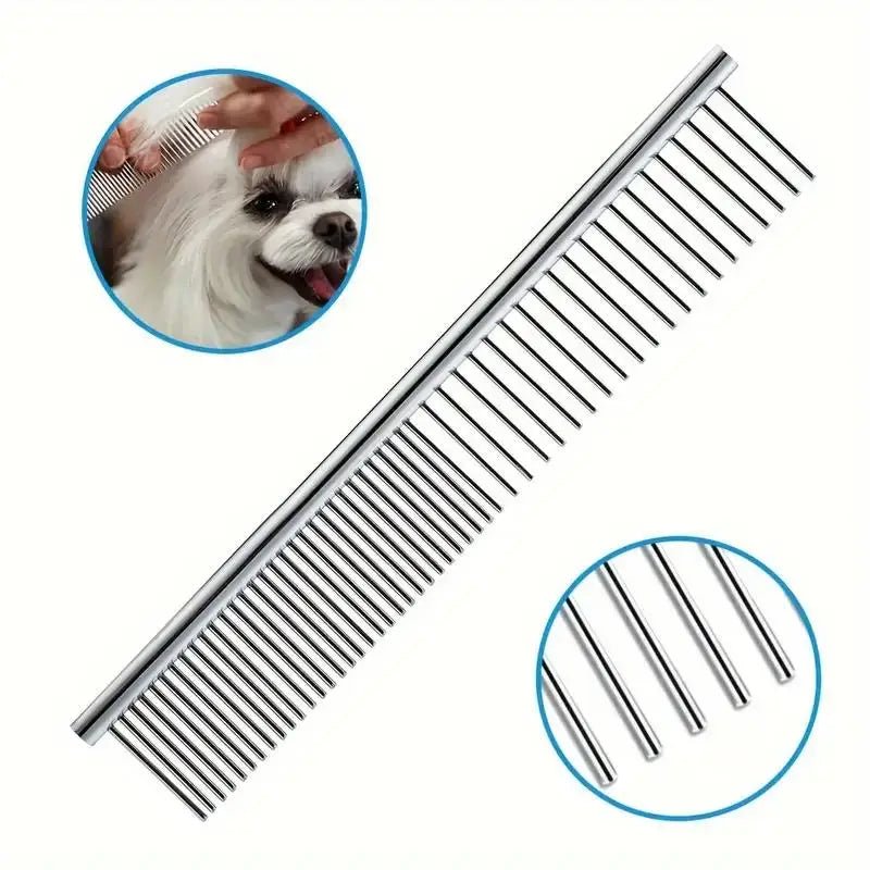 7-Inch Stainless Steel Dog Grooming Scissors with Safety Round Head and Ergonomic Design 4
