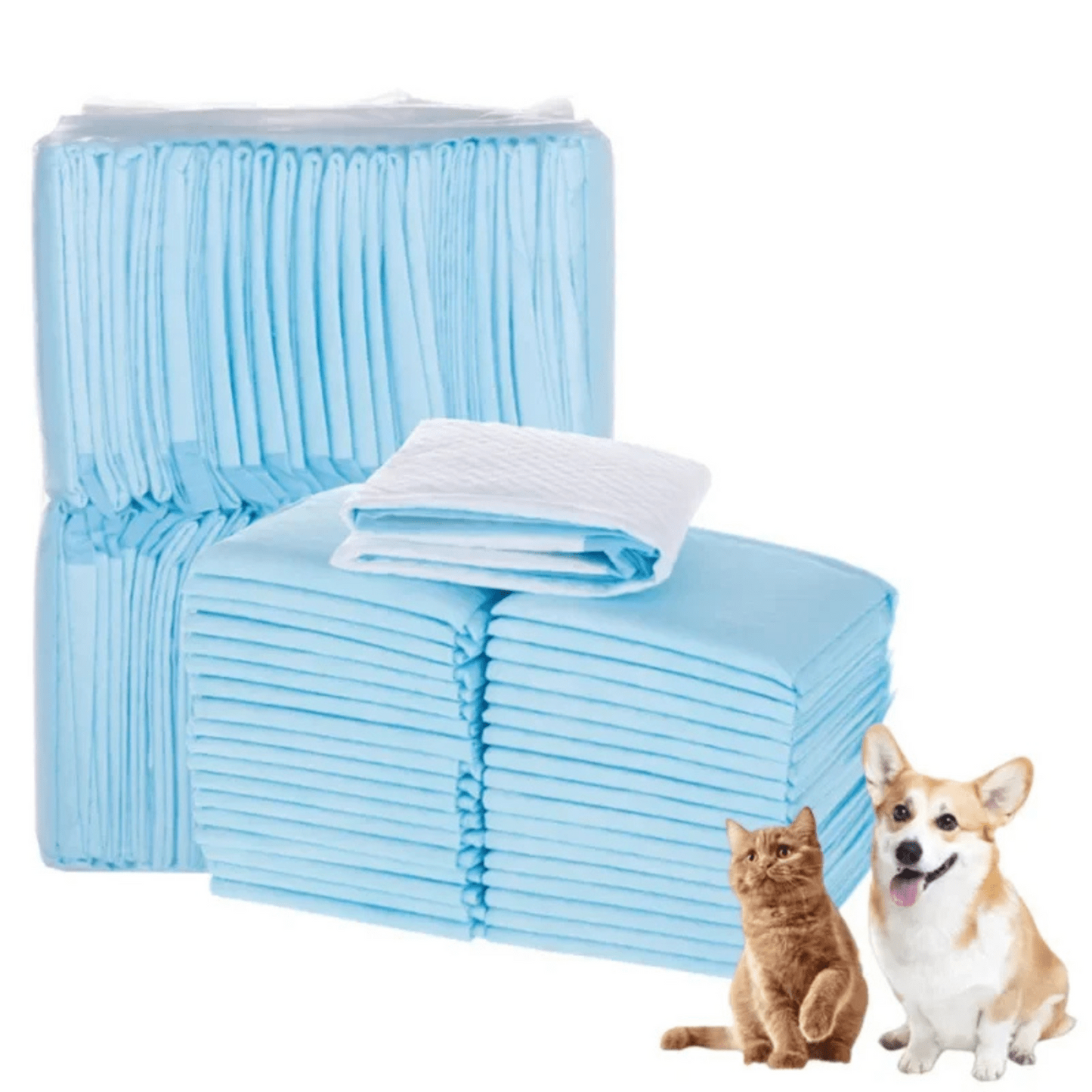 Absorbent Disposable Dog Training Pads – Leak-Proof and Quick-Drying 1