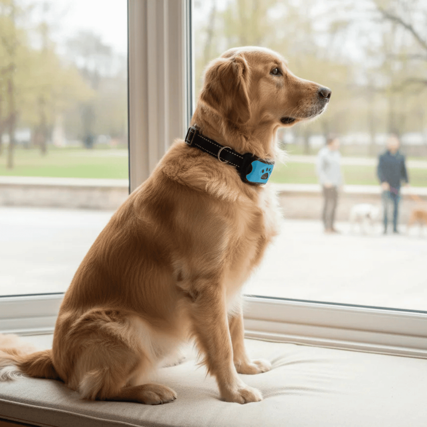 Adjustable Anti-Bark Collar with Vibration and Buzz Modes for Dogs – 12-56 cm 1