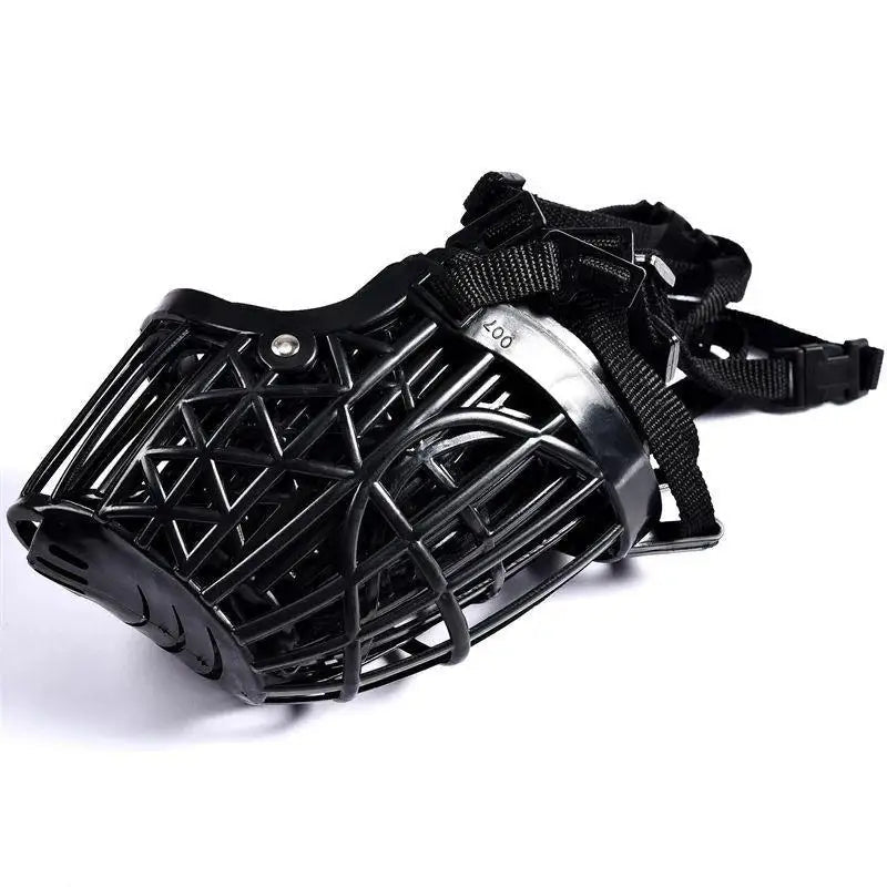Adjustable Breathable Dog Muzzle for Biting – Lightweight Basket Muzzle for Dogs, Comfortable Fit for All Breeds 1