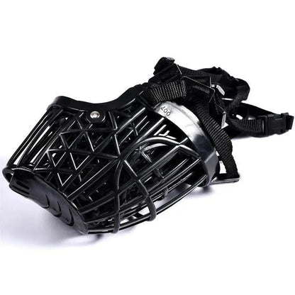 Adjustable Breathable Dog Muzzle for Biting – Lightweight Basket Muzzle for Dogs, Comfortable Fit for All Breeds 1