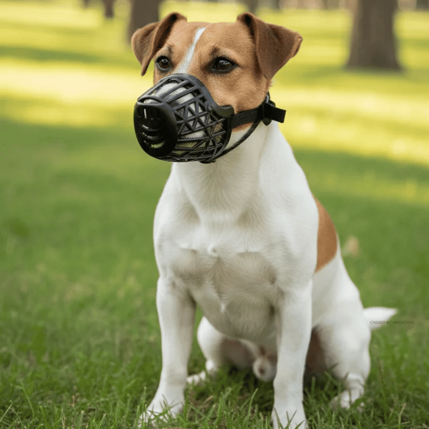Adjustable Breathable Dog Muzzle for Biting – Lightweight Basket Muzzle for Dogs, Comfortable Fit for All Breeds 5