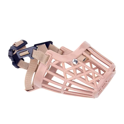 Adjustable Breathable Dog Muzzle for Biting – Lightweight Basket Muzzle for Dogs, Comfortable Fit for All Breeds 9