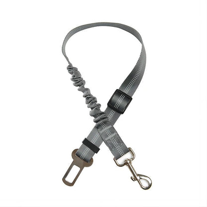 Adjustable Dog Car Seat Belt – Durable Nylon Safety Leash for Small and Large Pets 0