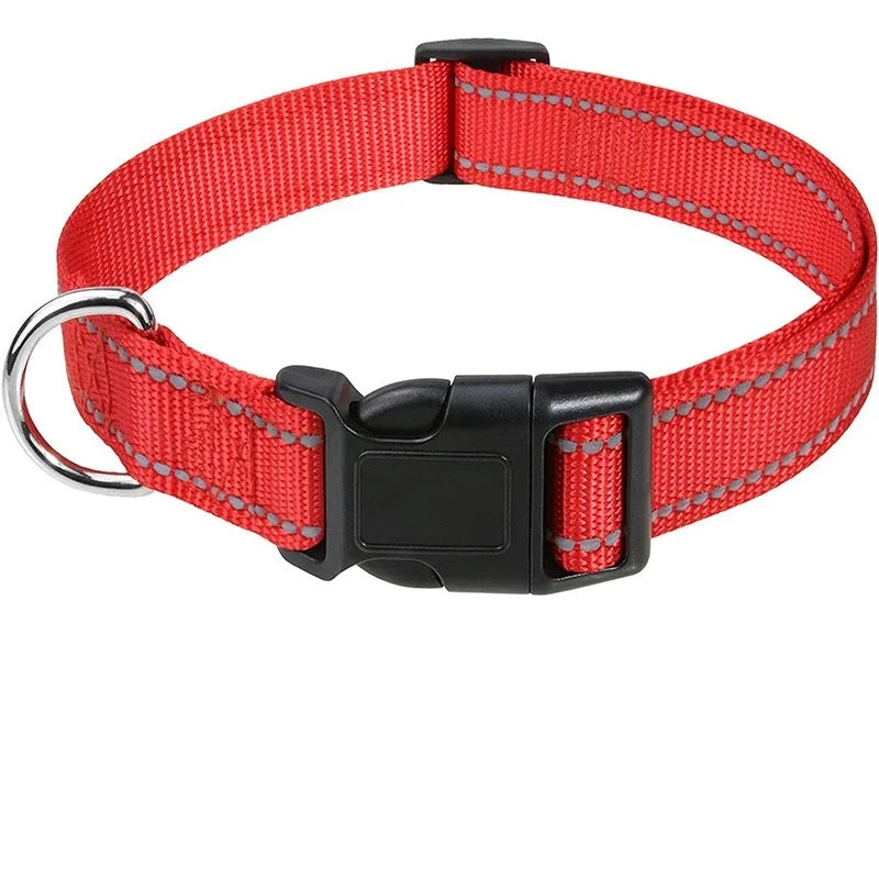 Adjustable Dog Collar for Small to Large Breeds – Comfortable, Secure Fit, Lightweight Design 0