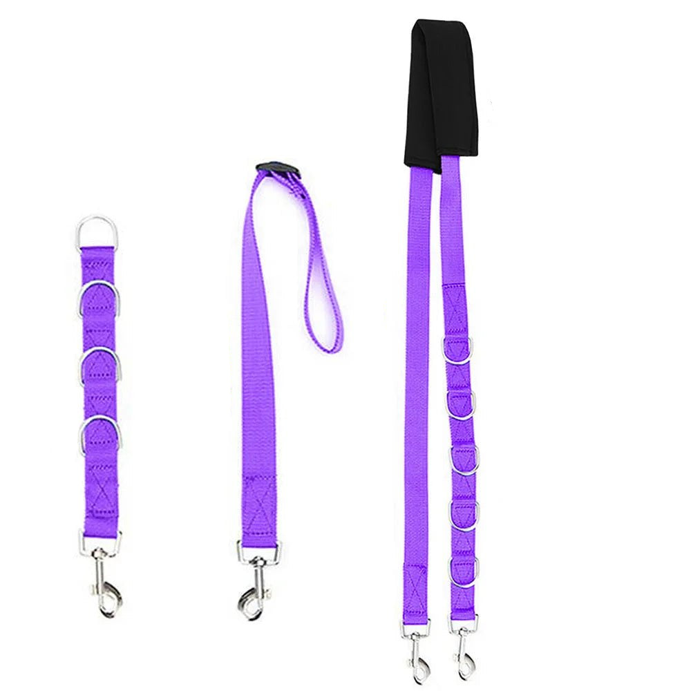 Adjustable Dog Grooming Traction Strap with Belly Support – Durable Polyester Pet Grooming Kit in Multiple Colors 6