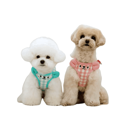 Adjustable Dog Harness - Comfortable Tank Top Design for Small to Medium Dogs - Durable and Stylish Leash Harness 1