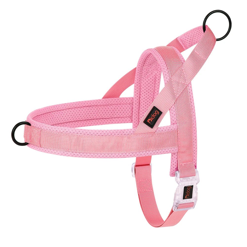Adjustable Dog Harness with Padded Comfort – Durable Nylon for All Breeds 0