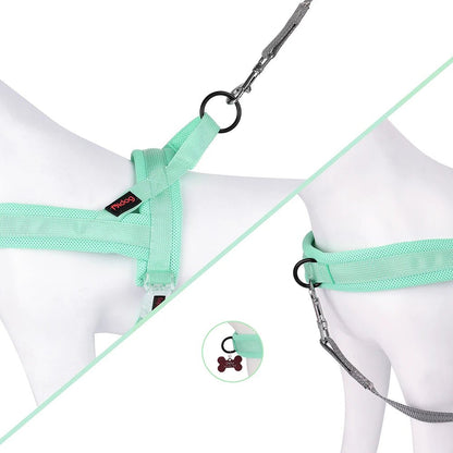 Adjustable Dog Harness with Padded Comfort and Handle – Durable Nylon for All Breeds 5