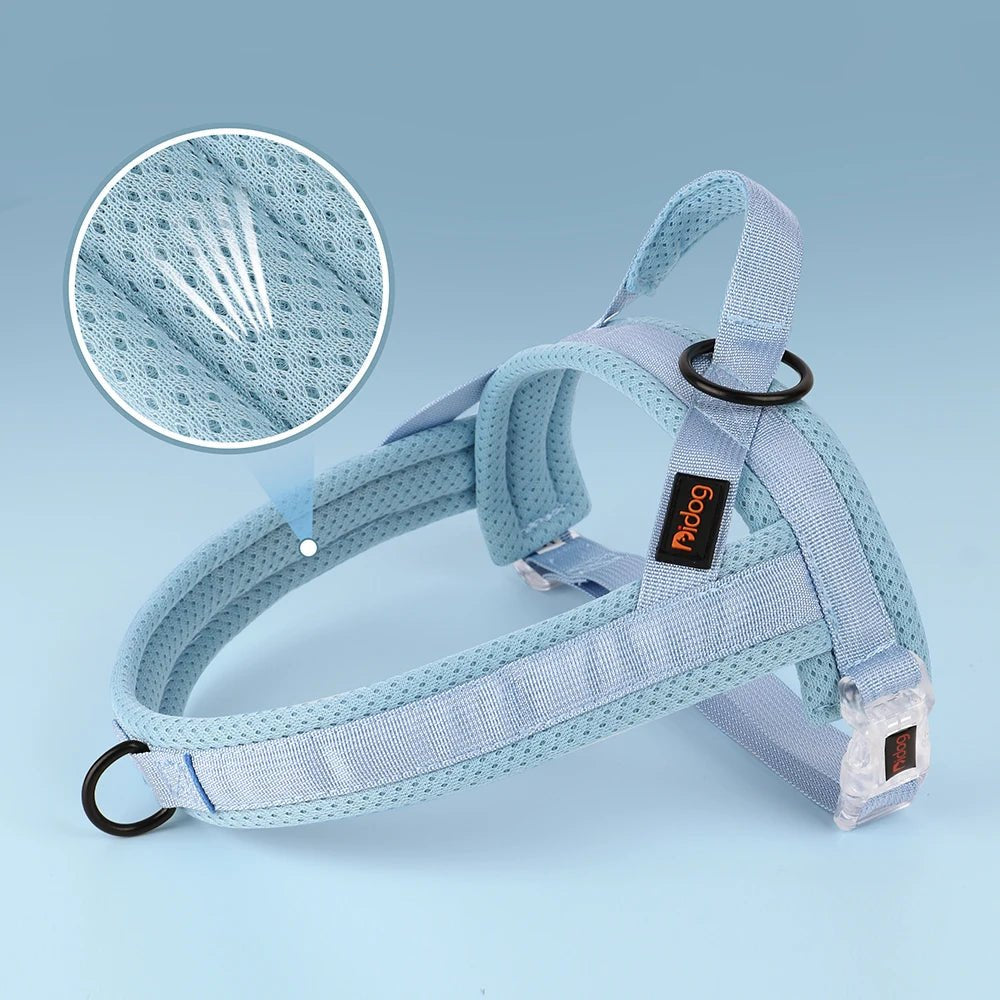 Adjustable Dog Harness with Padded Comfort and Handle – Durable Nylon for All Breeds 8