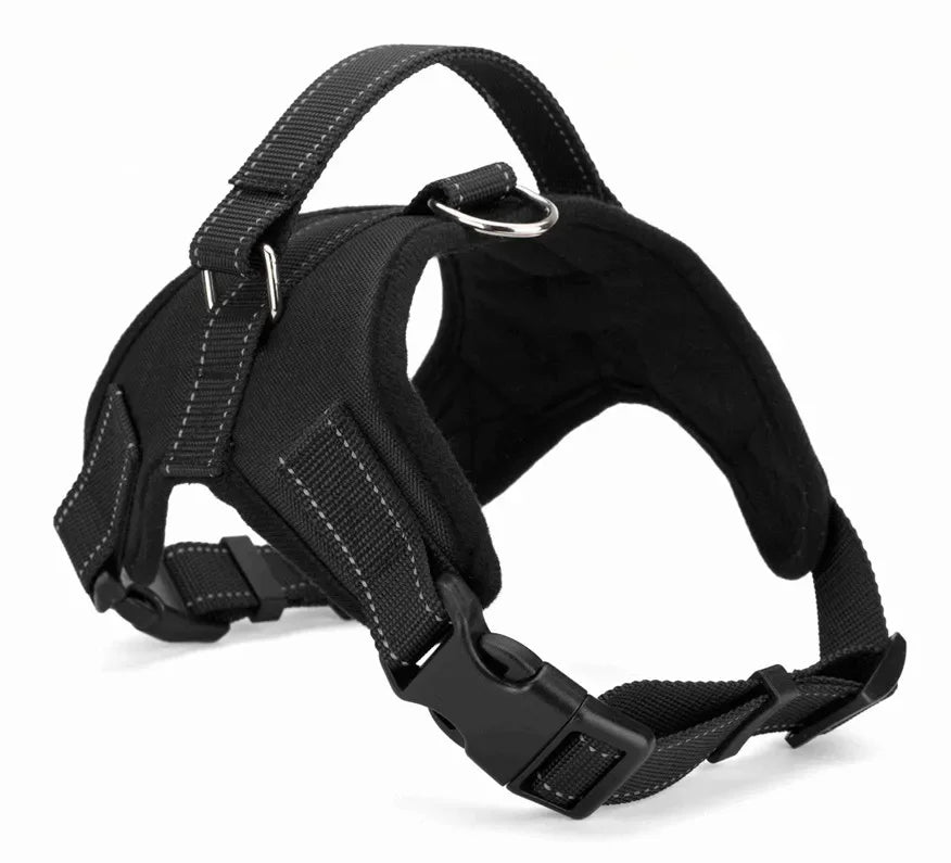 Adjustable Dog Harness with Reflective Stitching and Quick-Release Buckle – Comfortable Puppy Harness for Small to Medium Dogs 0