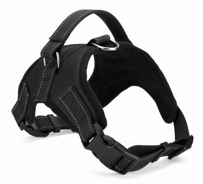 Adjustable Dog Harness with Reflective Stitching and Quick-Release Buckle – Comfortable Puppy Harness for Small to Medium Dogs 0