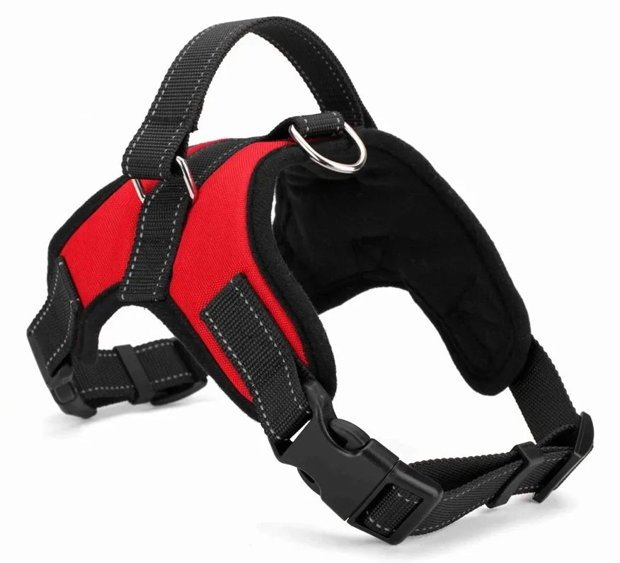 Adjustable Dog Harness with Reflective Stitching and Quick-Release Buckle – Comfortable Puppy Harness for Small to Medium Dogs 2