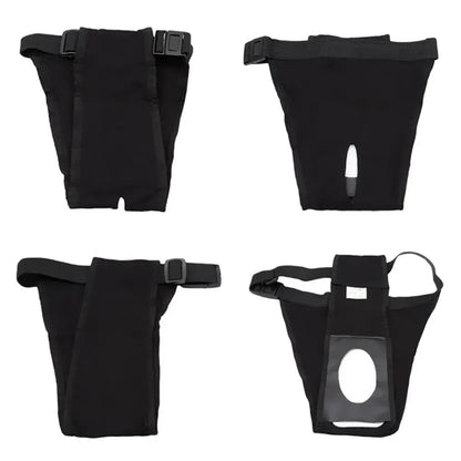 Adjustable Dog Period Pants with 3 Reusable Diaper Inserts for Female Dogs – Breathable Cotton, Tail Hole, Multiple Sizes 4