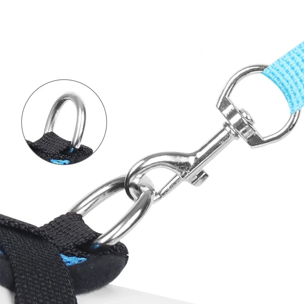 Adjustable Dog and Cat Harness with Leash – Breathable Mesh, Reflective Accents, Custom Fit for Comfort and Safety 7