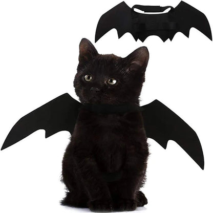 Adjustable Halloween Bat Wings Costume for Cats and Dogs – Lightweight Pet Accessory for Parties and Photoshoots 0