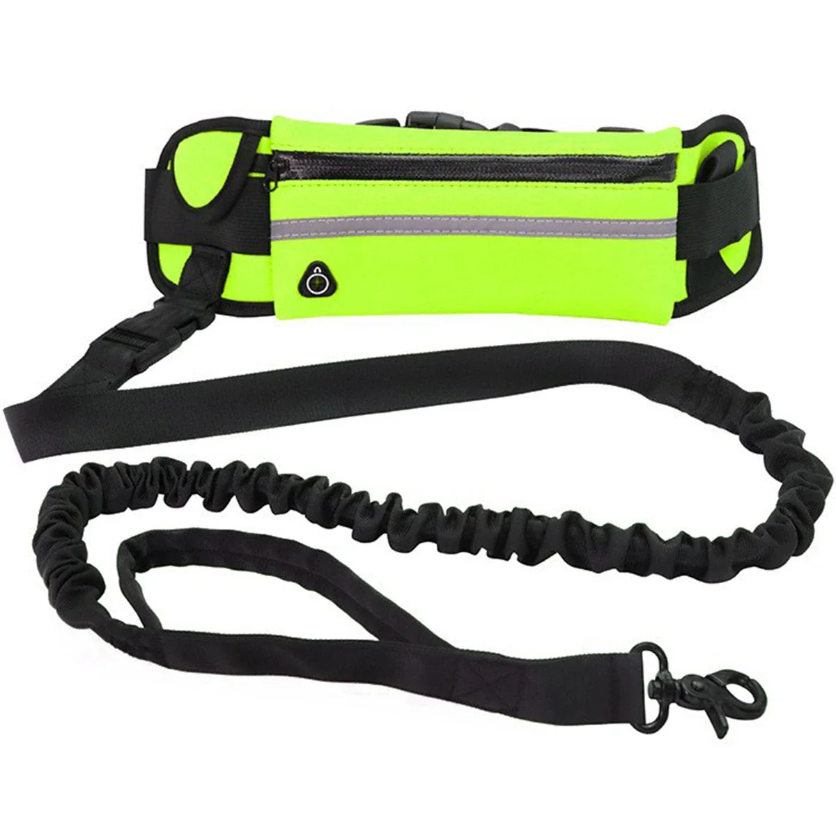 Adjustable Hands-Free Dog Leash with Hip Bag – Comfortable for Running and Walking, Reflective Safety Features 7