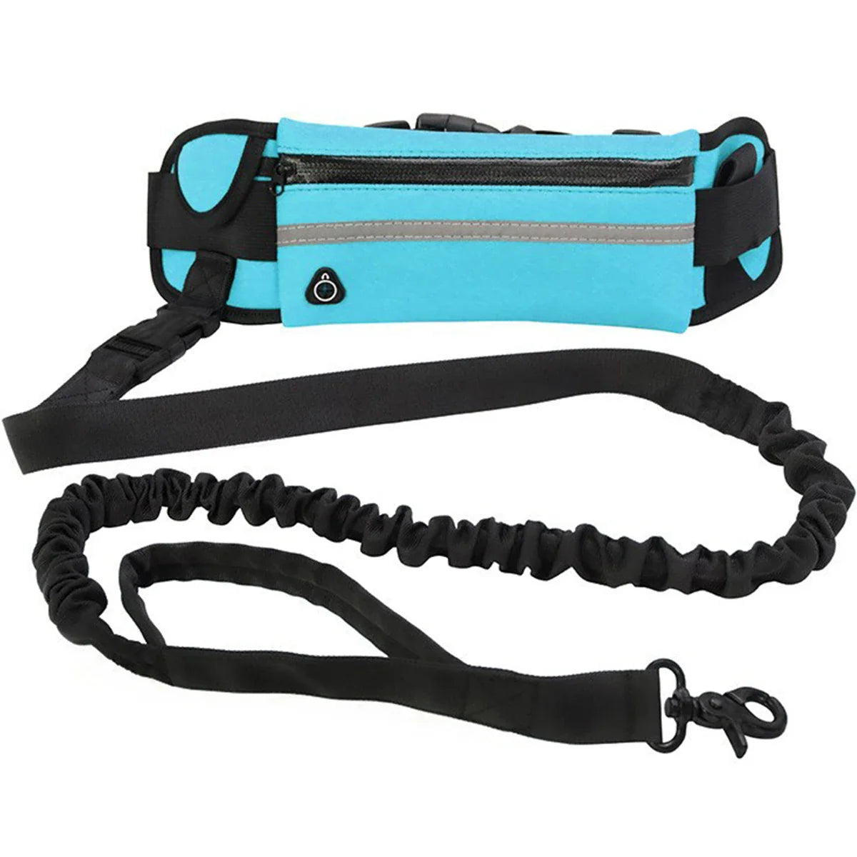 Adjustable Hands-Free Dog Leash with Hip Bag – Comfortable for Running and Walking, Reflective Safety Features 8