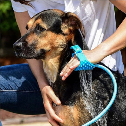 Adjustable High-Pressure Dog Shower with Foam Sprayer – Effortless Bathing Tool 1