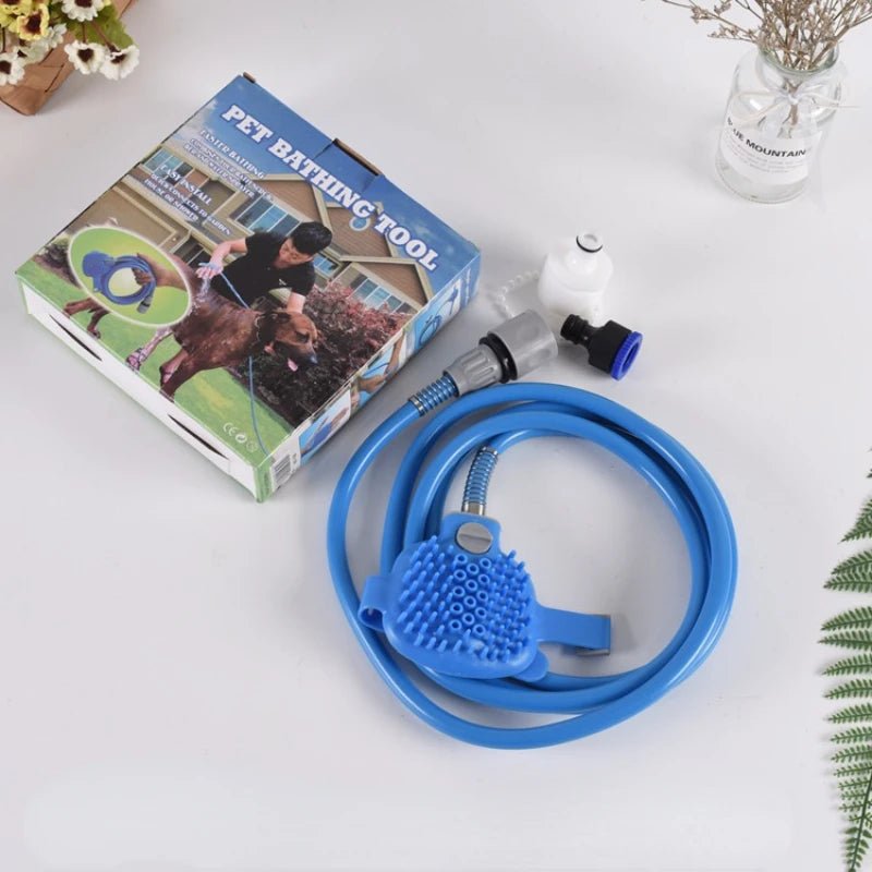 Adjustable High-Pressure Dog Shower with Foam Sprayer – Effortless Bathing Tool 5