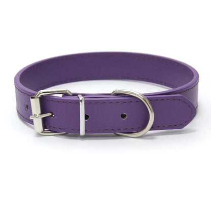 Adjustable Leather Dog Collar – Comfortable and Stylish for Small to Medium Pets 13