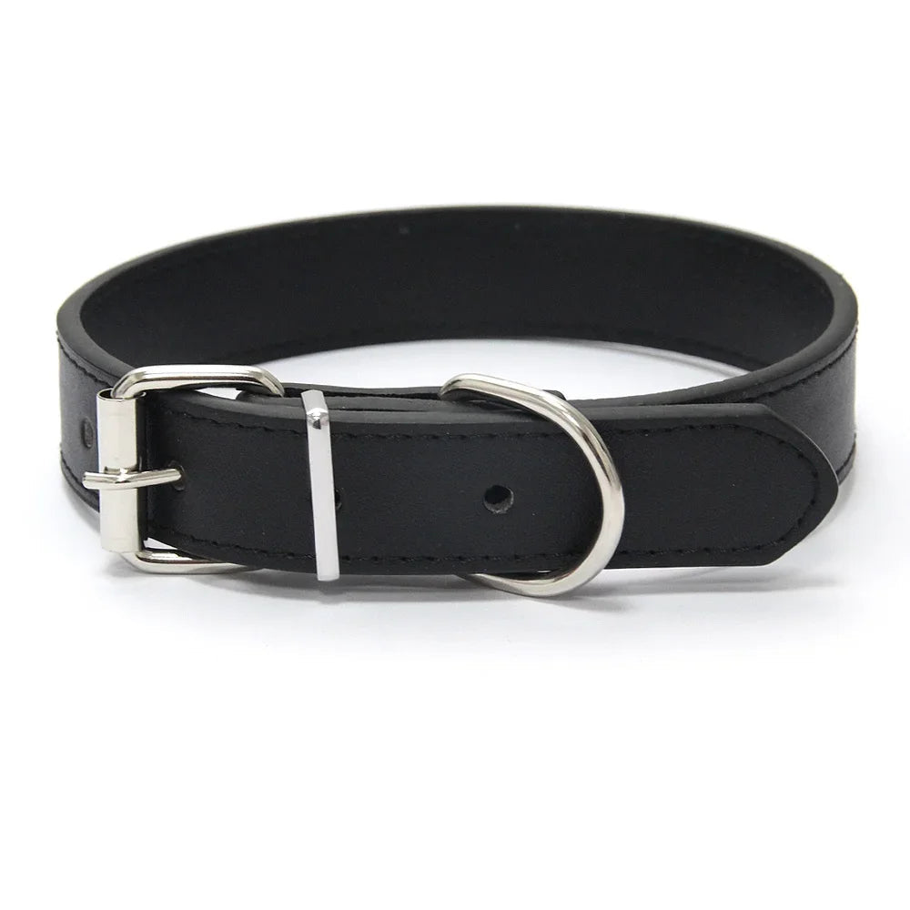 Adjustable Leather Dog Collar – Comfortable and Stylish for Small to Medium Pets 14