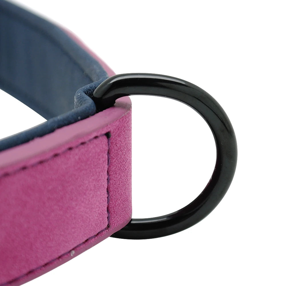 Adjustable Leather Dog Collar for Large Breeds – Soft Padded Interior, Durable Design, Metal Buckle, Multiple Colors Available 6