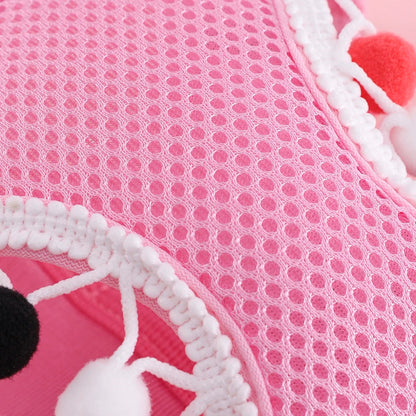 Adjustable Mesh Dog Harness for Summer – Lightweight, Breathable, Colorful Design, Comfortable Fit for Small to Medium Dogs 6