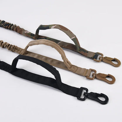 Adjustable Military Dog Leash with Comfortable Handle – Durable Nylon, 105-145 cm Length for Training and Outdoor Use 2
