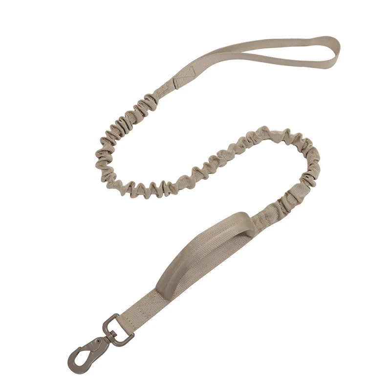 Adjustable Military Dog Leash with Comfortable Handle – Durable Nylon, 105-145 cm Length for Training and Outdoor Use 8