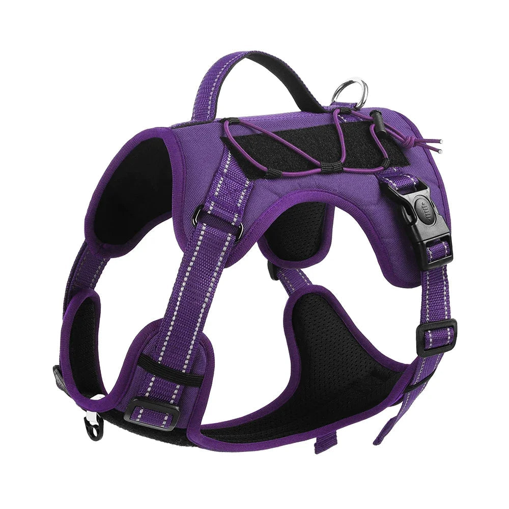 Adjustable No-Pull Dog Harness for All Sizes – Ergonomic Design with Reflective Straps 7