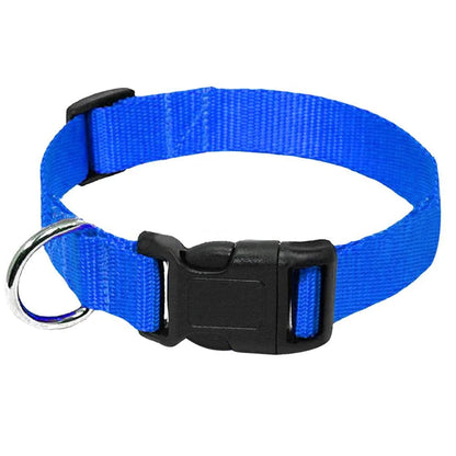 Adjustable Nylon Dog Collar - Durable, Comfortable, and Stylish for Small to Large Breeds 11