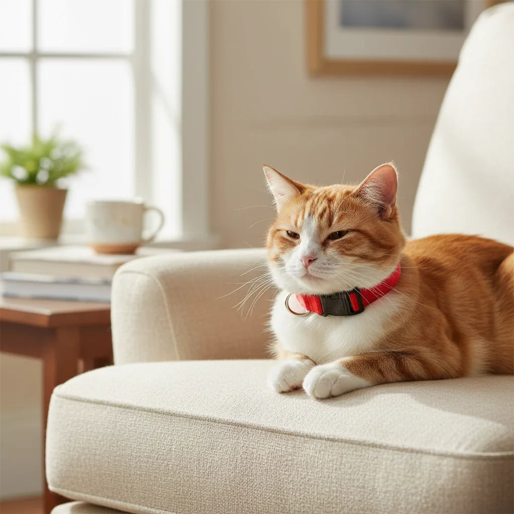 Adjustable Nylon Dog Collar - Durable, Comfortable, and Stylish for Small to Large Breeds 7