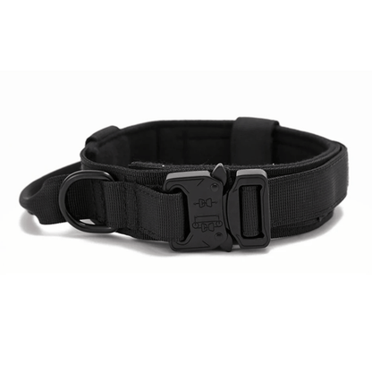 Adjustable Nylon Dog Collar for Large Dogs – Durable and Reflective Design 0