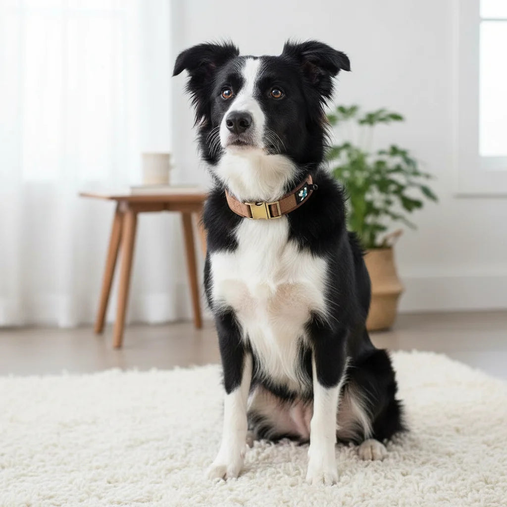 Adjustable Nylon Dog Collar for Small to Large Dogs – Comfortable, Durable, and Easy to Clean with Padded Interior 5