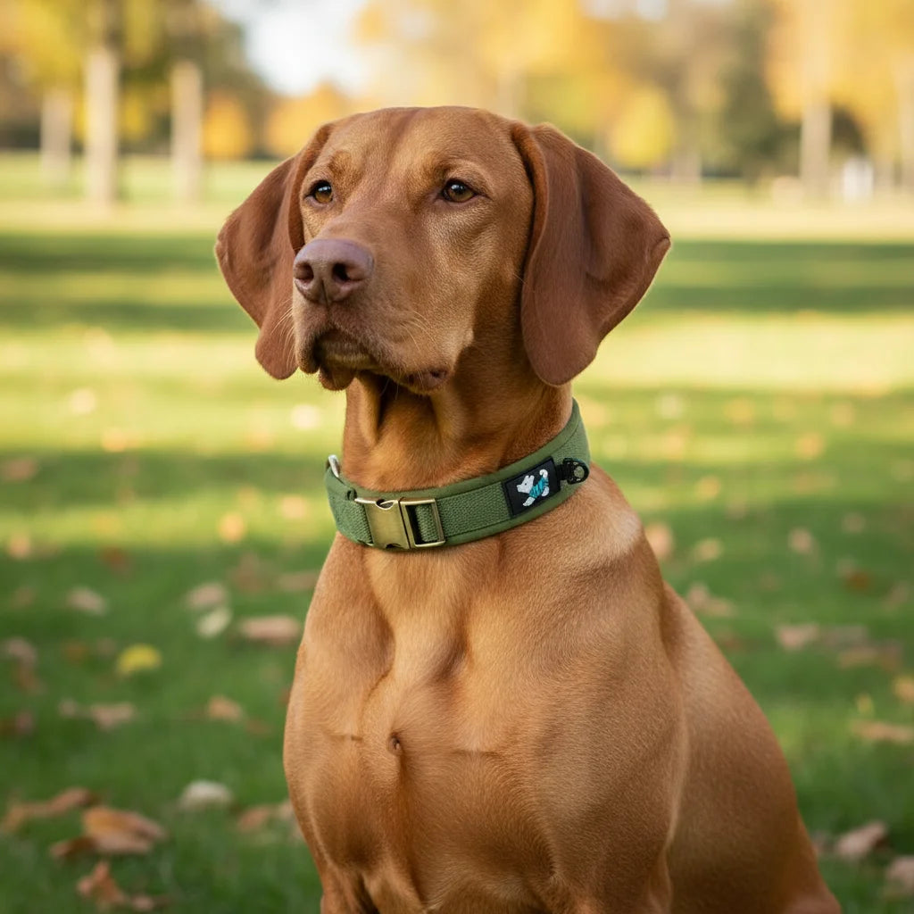 Adjustable Nylon Dog Collar with Soft Padding – Durable and Comfortable for Small to Large Dogs 2