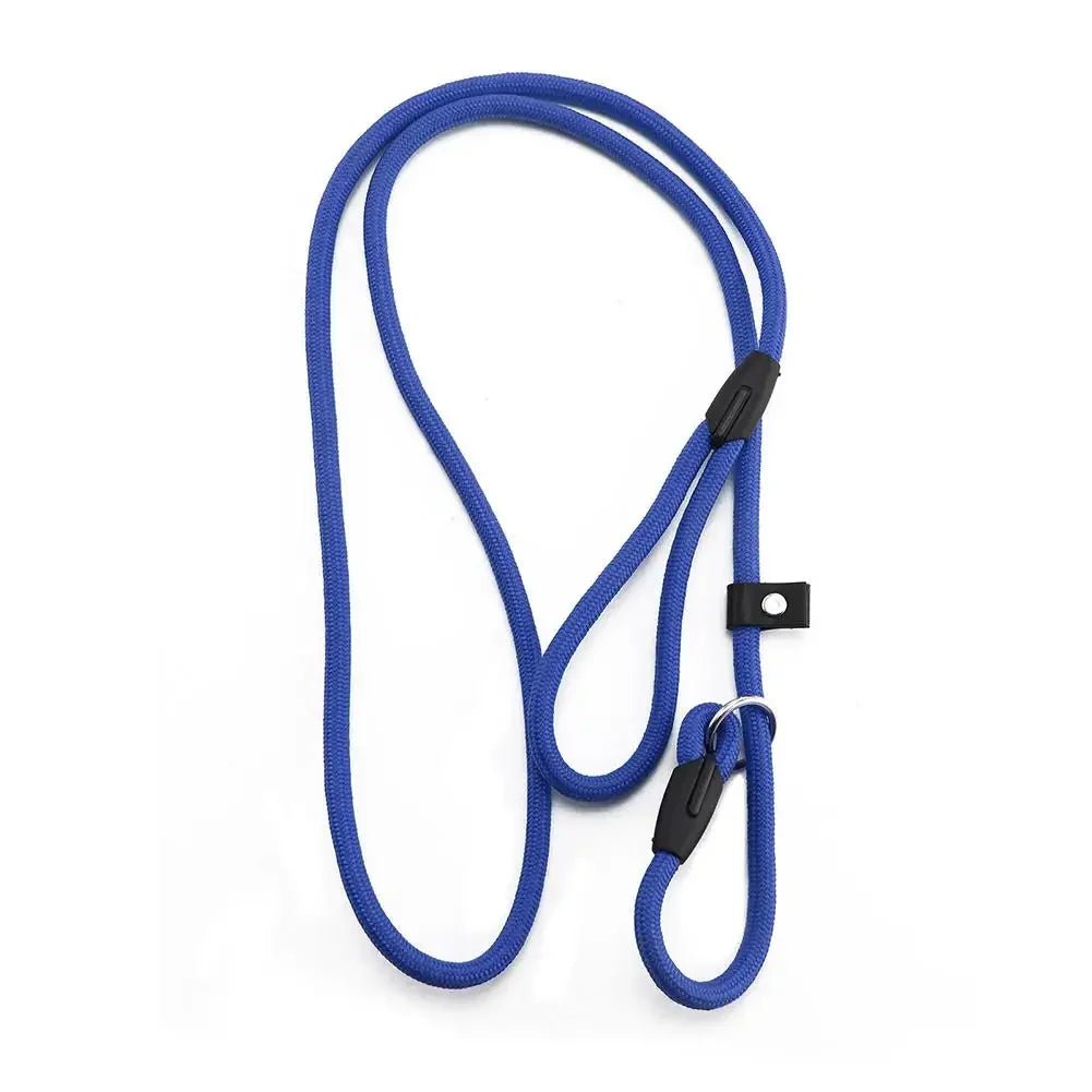 Adjustable Nylon Slip Dog Leash – Lightweight Eco-Friendly 130 cm Training Leash with Slip Knot Design 0