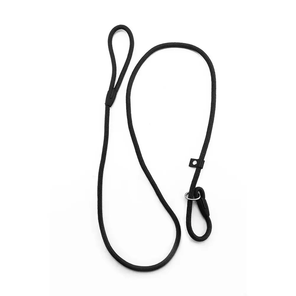 Adjustable Nylon Slip Dog Leash – Lightweight Eco-Friendly 130 cm Training Leash with Slip Knot Design 1