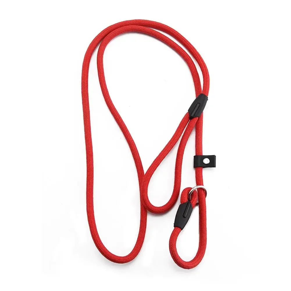 Adjustable Nylon Slip Dog Leash – Lightweight Eco-Friendly 130 cm Training Leash with Slip Knot Design 4